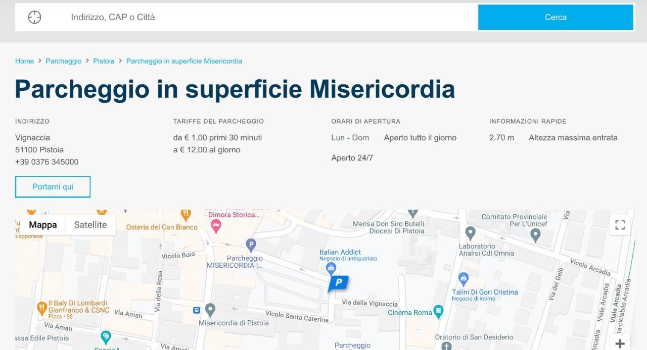 Appartamento Sulla Sala Pistoia Eksteriør billede